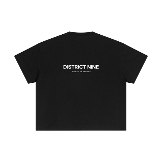 Classic Unisex D9 Tee White Logo